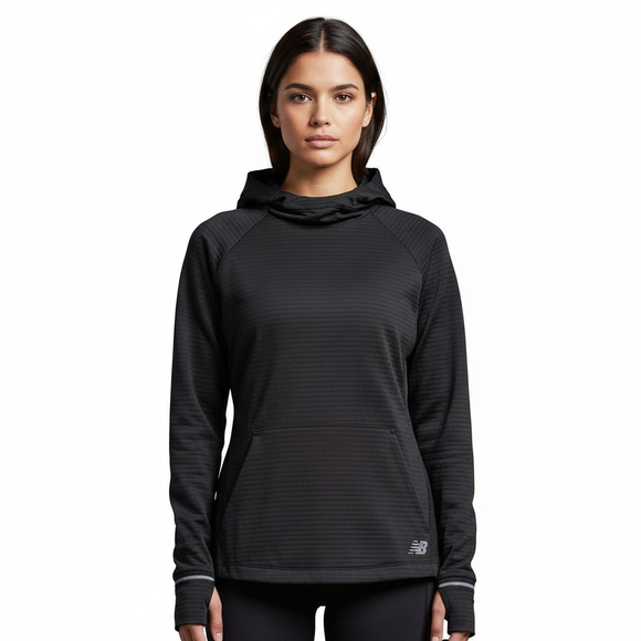 New Balance Tops - New Balance Running Heat Hoodie NWT Large Black